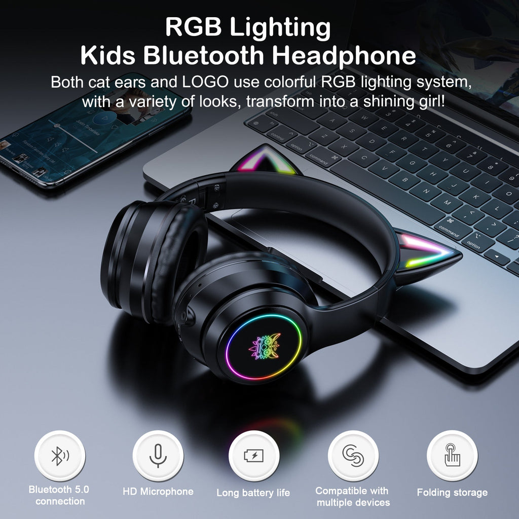 ONIKUMA B90 Bluetooth Gaming RGB Headset