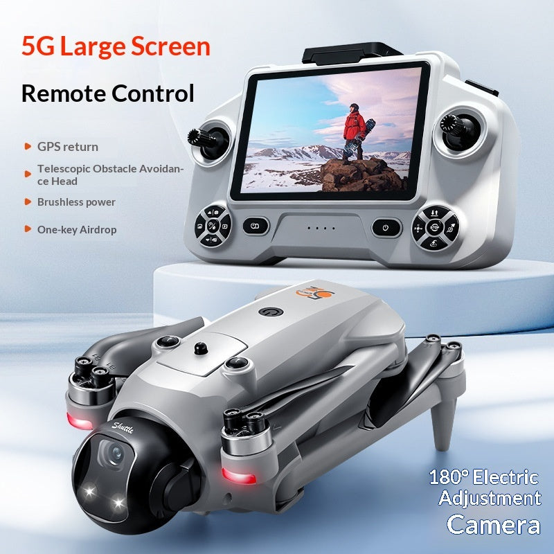 Drone With GPS-enabled Smart Positioning For Aerial Photography