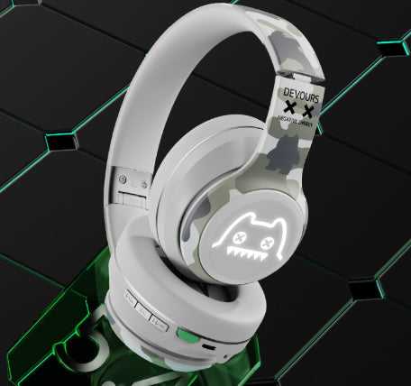 Devil Owl Over-Ear Bluetooth Headphones Noise Cancelling Wireless