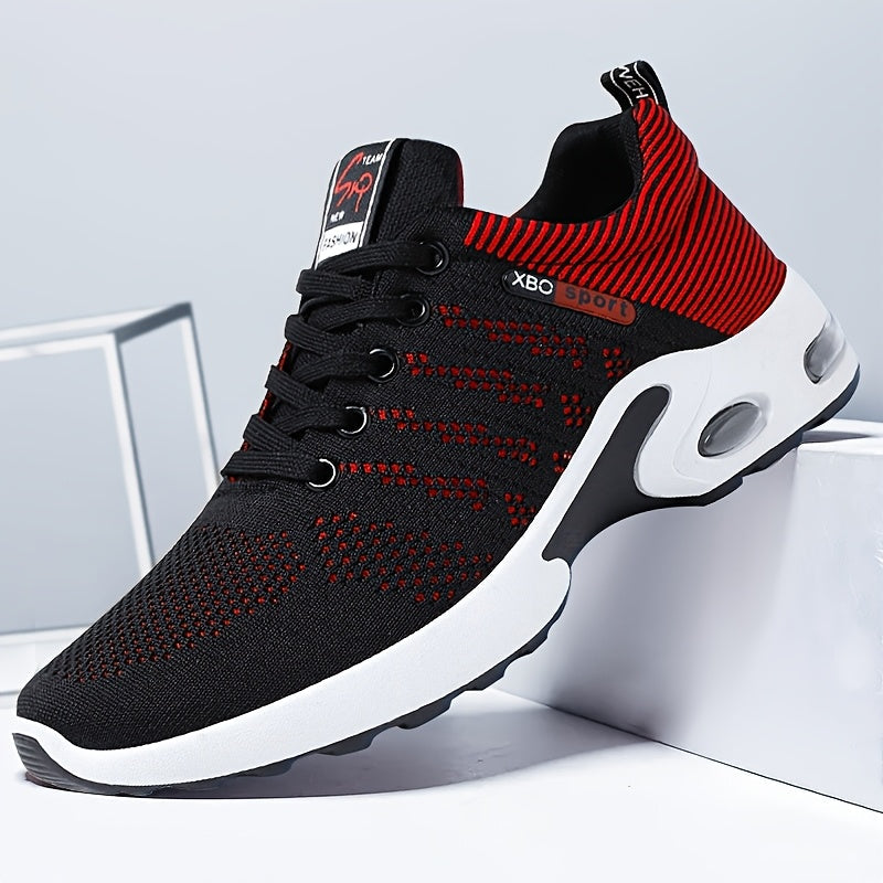 Blue White Red Lightweight Sport Shoes for Adventure