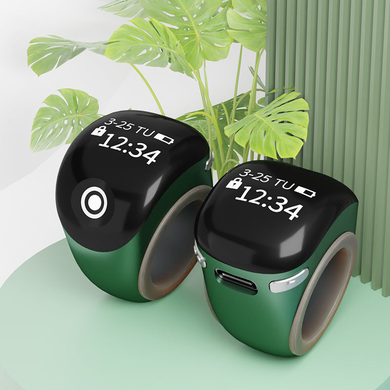 Smart Ring Touch Time Counter
