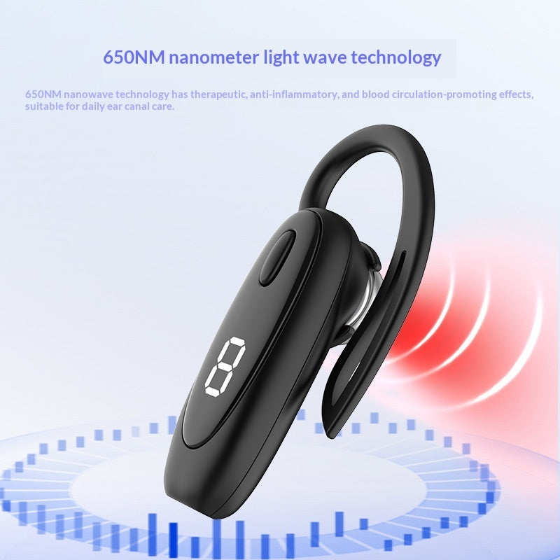 Ear-mounted Ear Canal Laser Irradiation Device