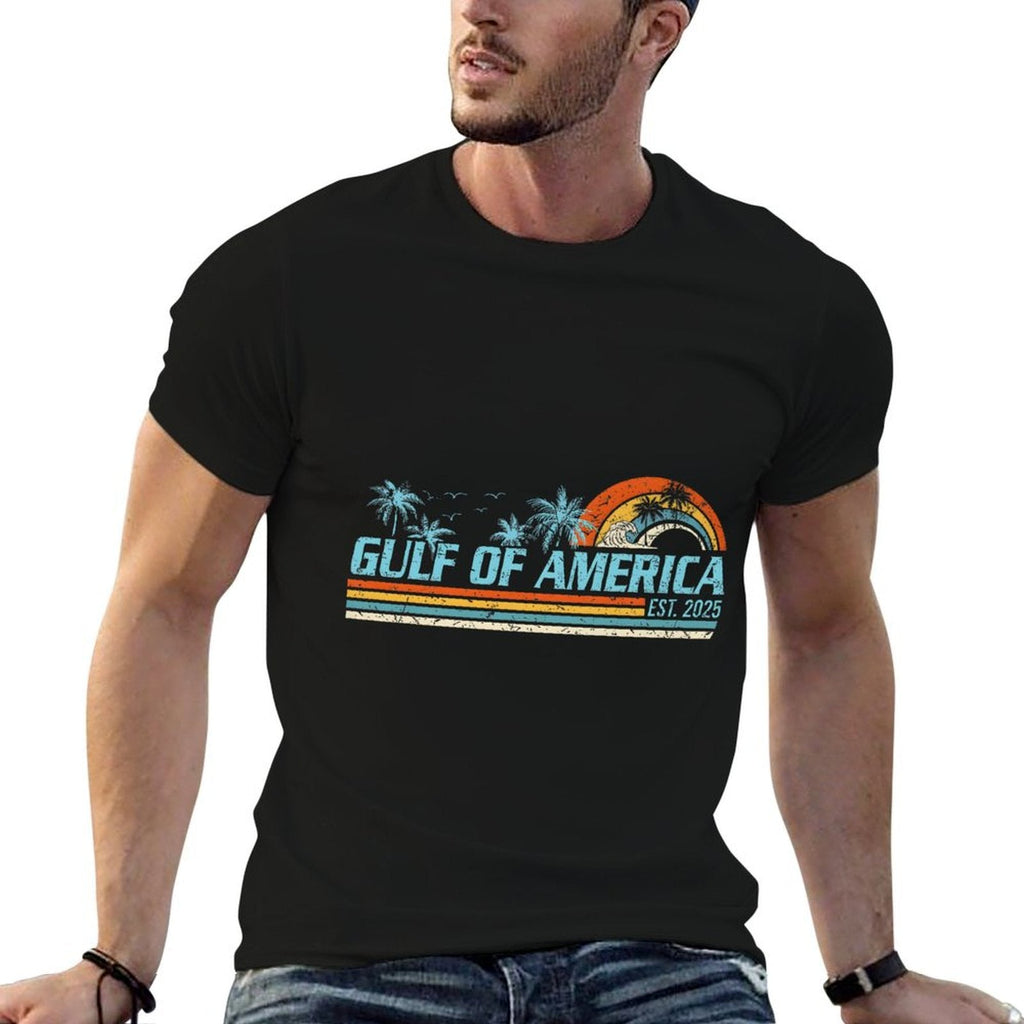 Gulf of US America Shirt Retro Golf of US America Shirt Premium Durable T-Shirt