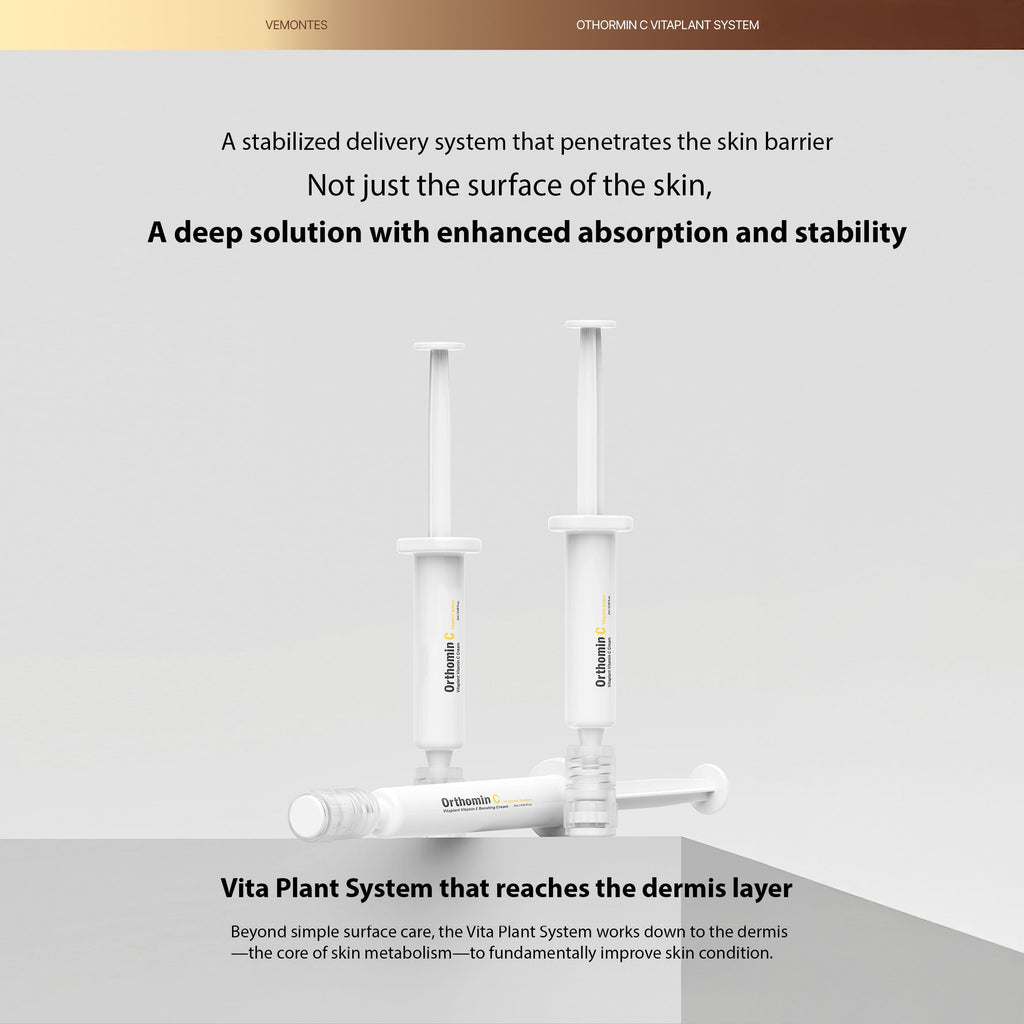 [ Vemontes ] Vemontes Orthomin C Vitaplant System | Brightening & Renewal Care