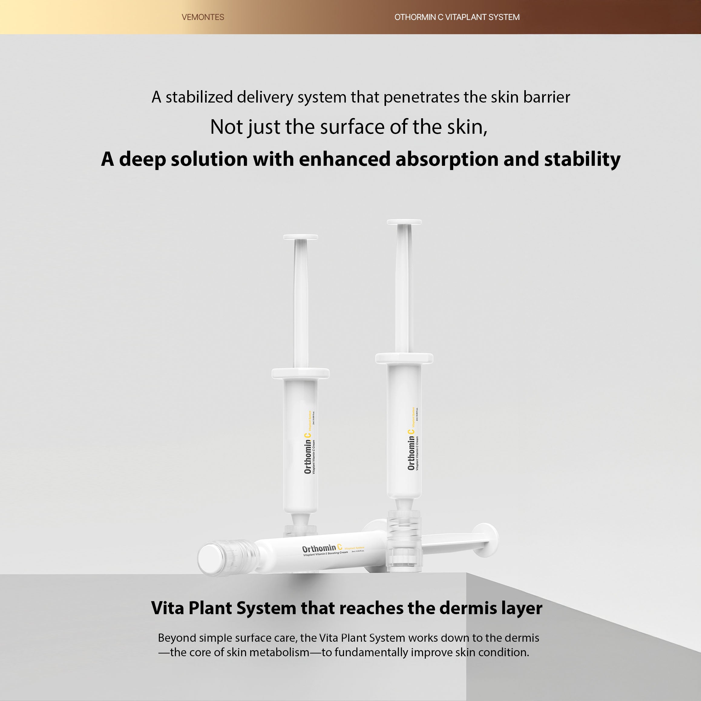 [ Vemontes ] Vemontes Orthomin C Vitaplant System | Brightening & Renewal Care
