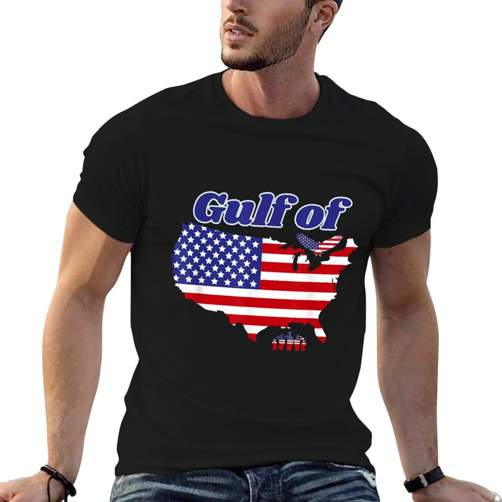 Gulf of United States of America Heathered Texture T-Shirt