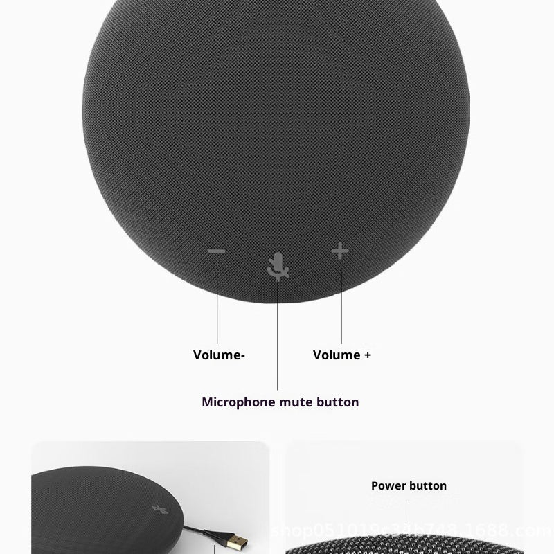 Video Conference Omnidirectional Microphone Drive-free Wireless