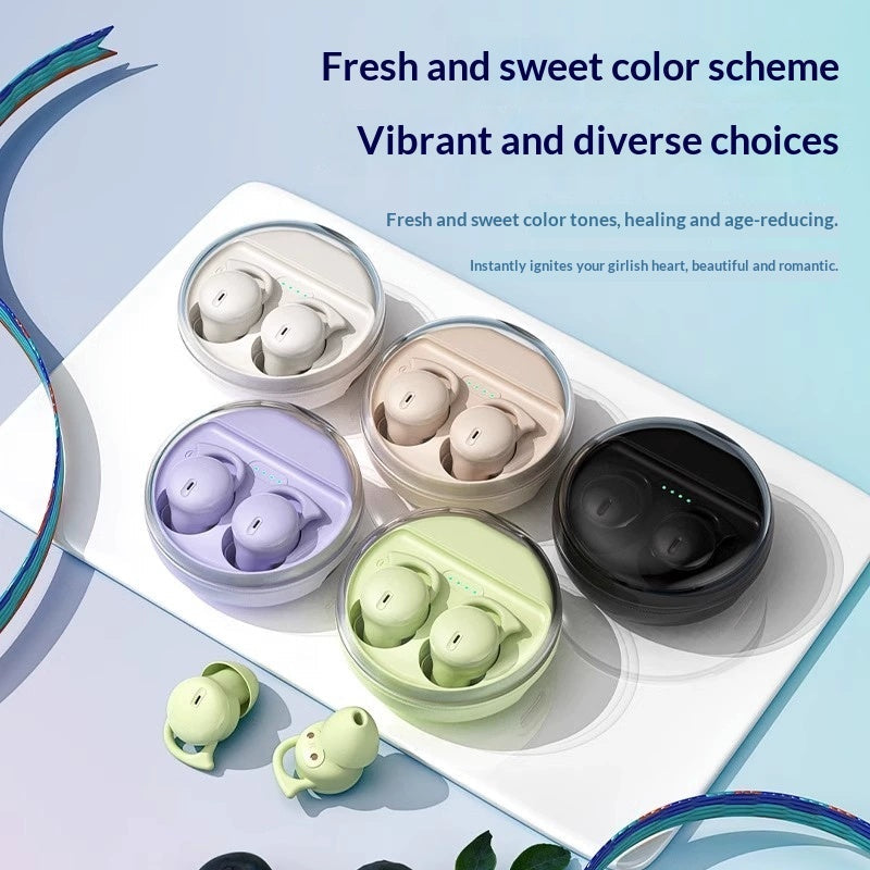 Sleep Bluetooth Earphones With Soft Earplugs For Long-lasting Comfort
