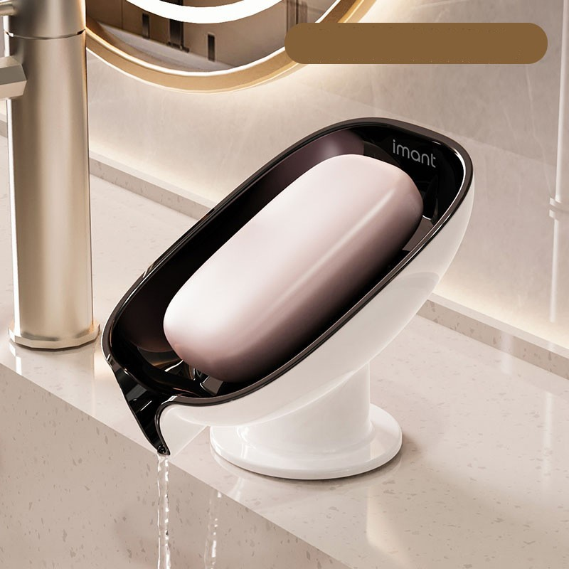 V-shaped spout soapbox-black and white-pp-1 piece
