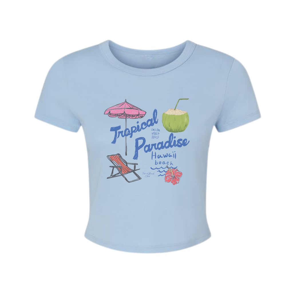 Tropical Paradise Hawaii Baby Tee