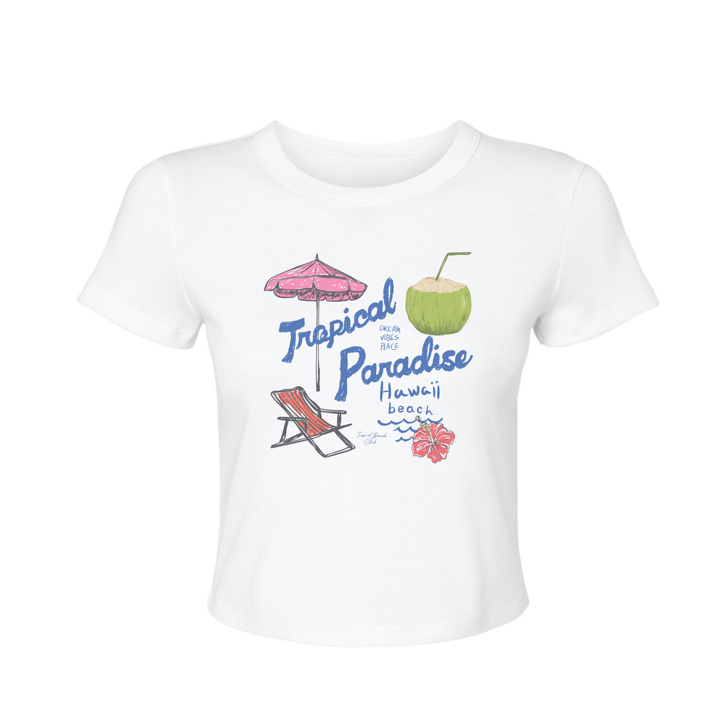 Tropical Paradise Hawaii Baby Tee