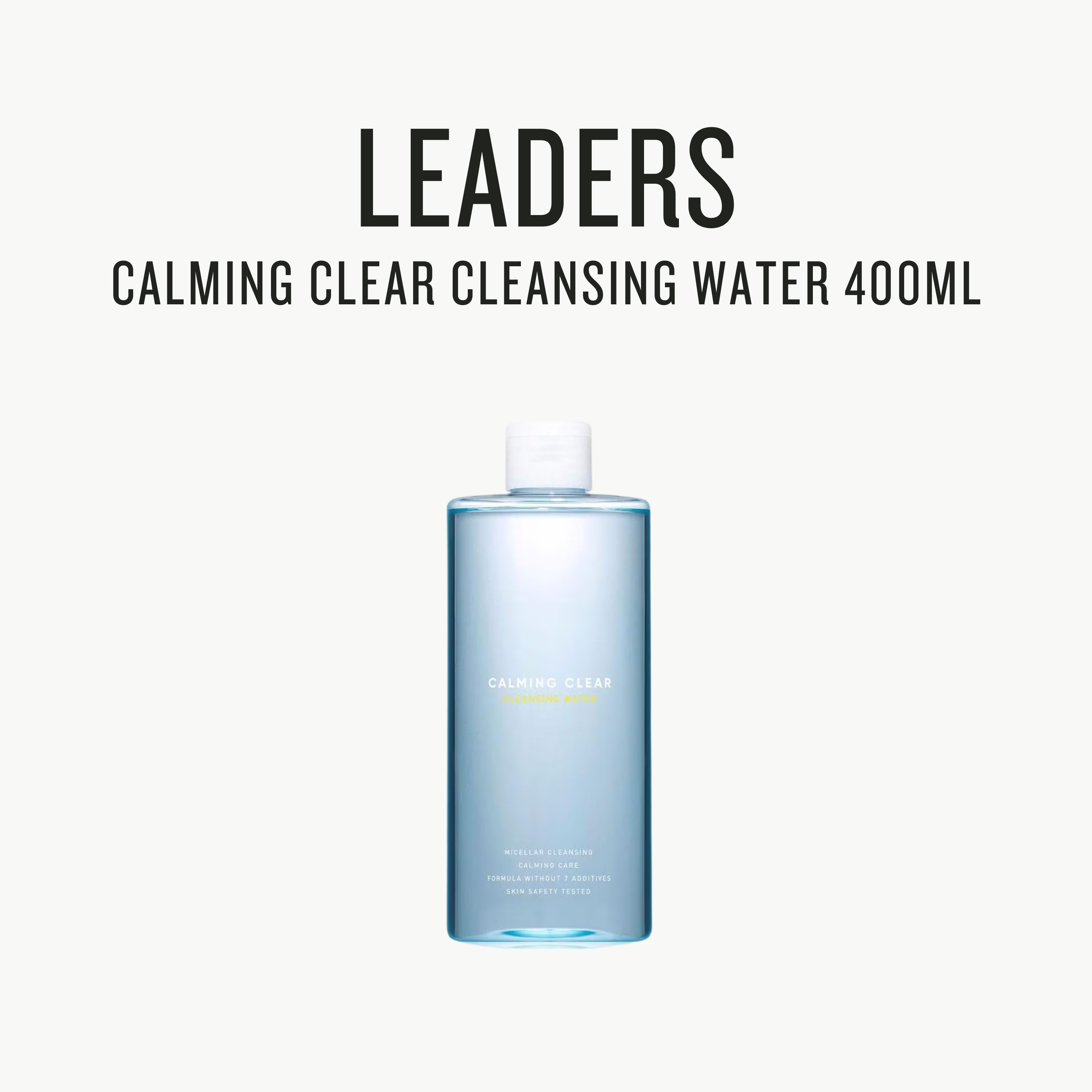 [ Flash Sale / LEADERS ] Calming Clear Cleansing Water 400ml