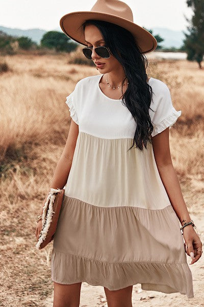Color Block Dress