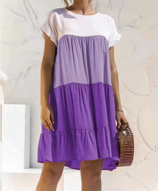 Color Block Dress