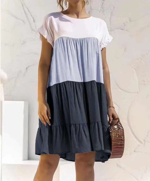 Color Block Dress