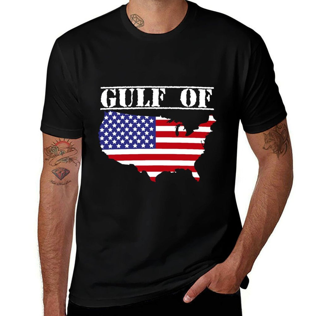 Gulf of United States of America Long Sleeve Cotton T-Shirt