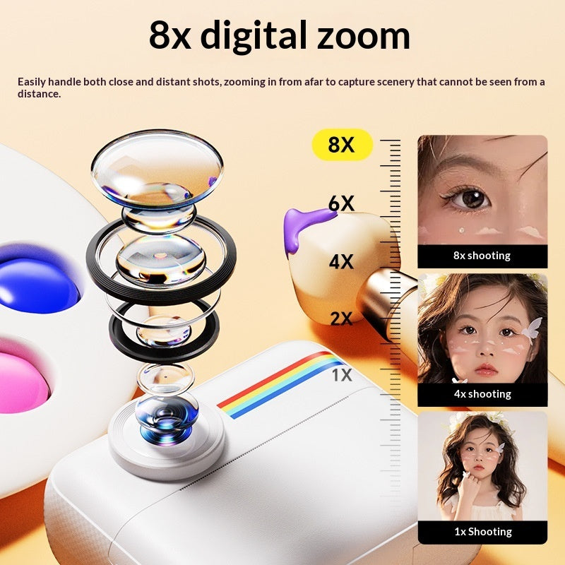 Printable Video Digital Color Photo Childrens Camera