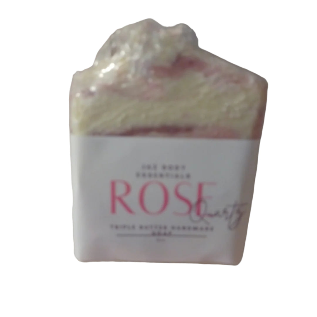Rose Quartz Triple Butter Soap Bar 4.5oz