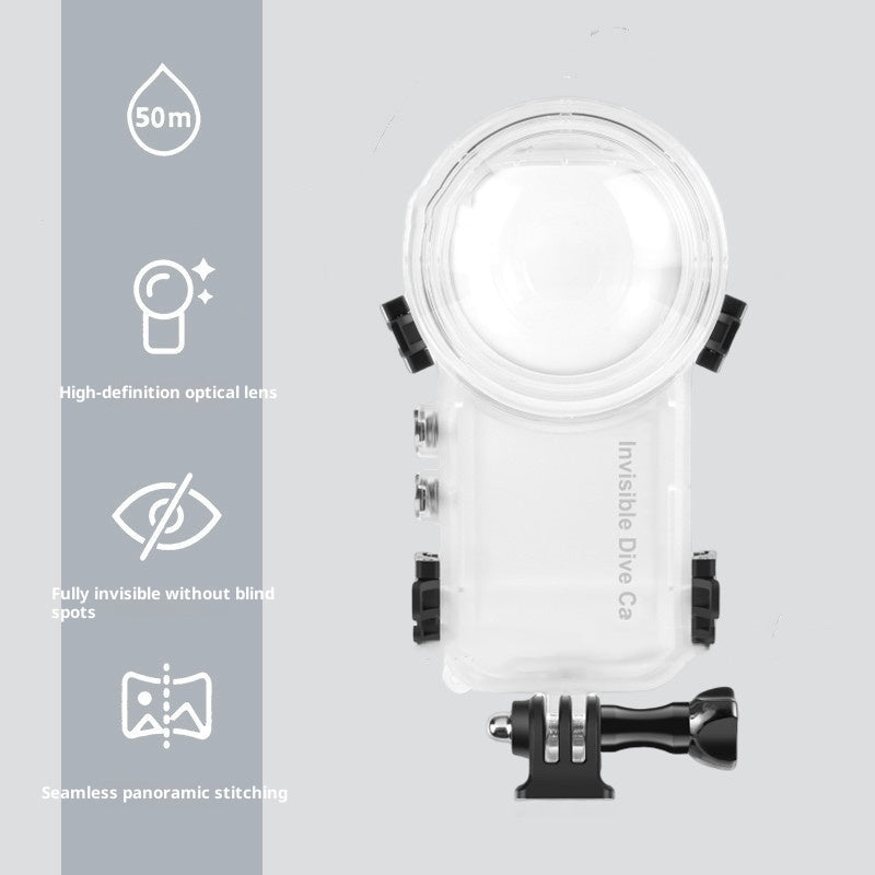 Applicable To X3 Fully Invisible Dive Case Waterproof And Sealed Invisible