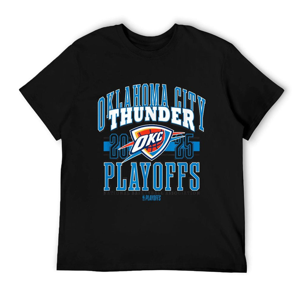 NBA Official Oklahoma City Thunder 2025 Playoffs Showtime Moisture-wicking T-Shirt