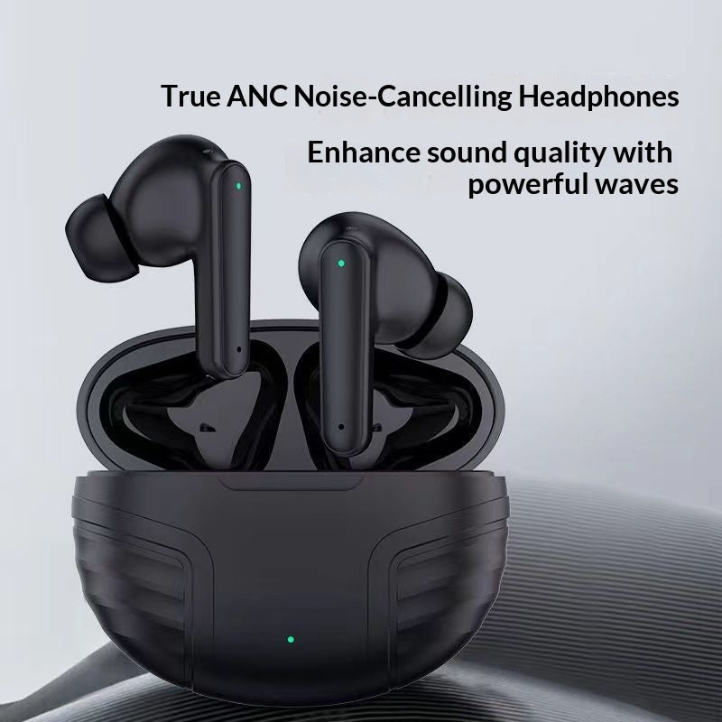 Active Noise Cancelling Wireless Bluetooth HD Call Sports Running Gaming Headphones