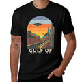 Gulf of Mexico Stay Wild Stay Weird Mysterious Desert Road High-quality Stitching T-Shirt