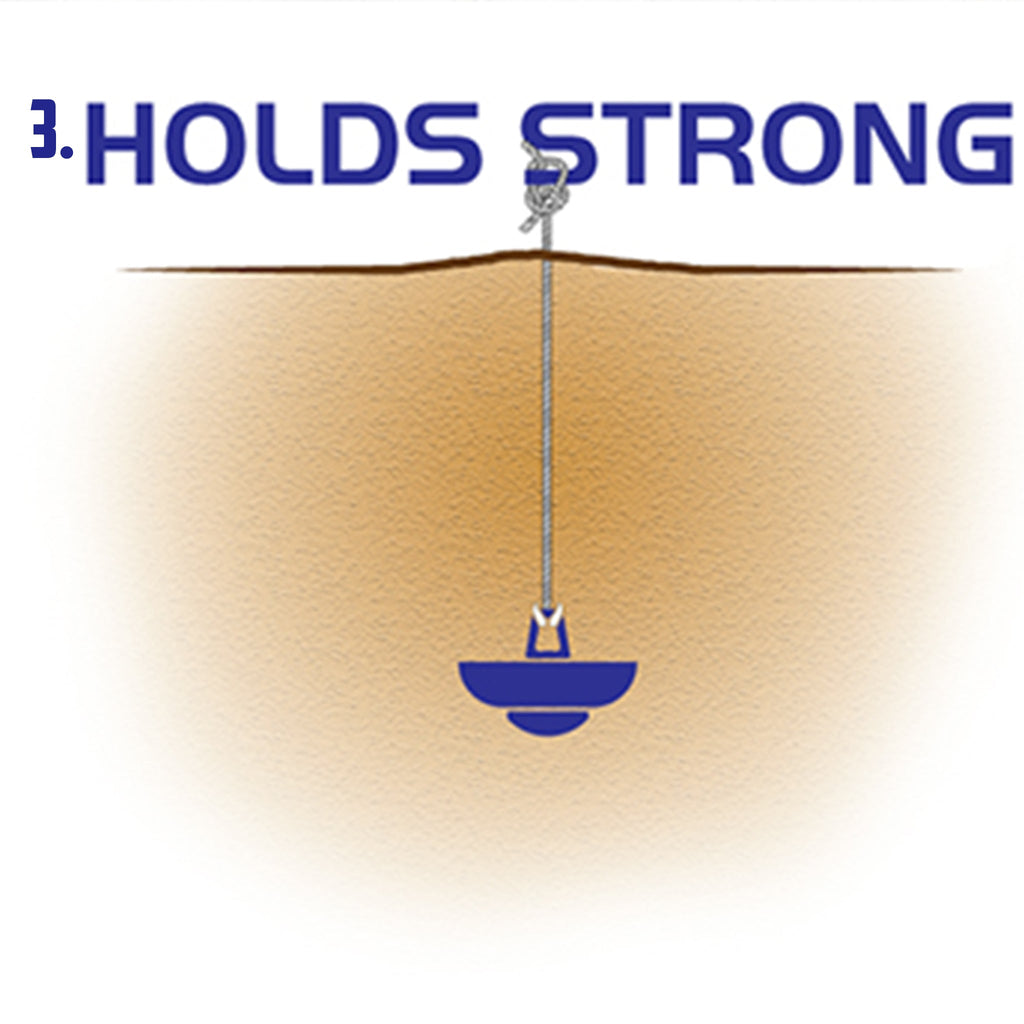 2 Pack of Dig and Hold Anchoring System for Sand and Snow - NEW PRODUCT!
