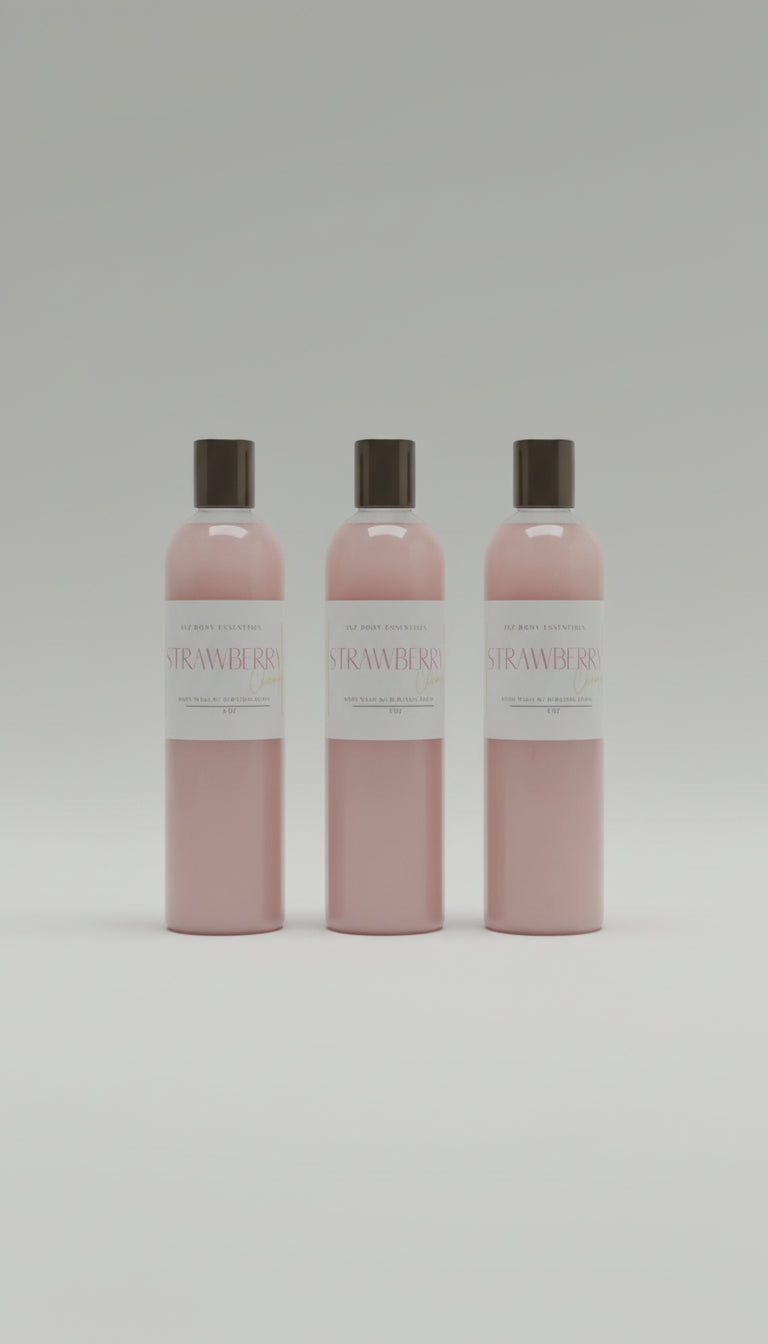 Strawberry Champagne Body Wash with Bursting Beads