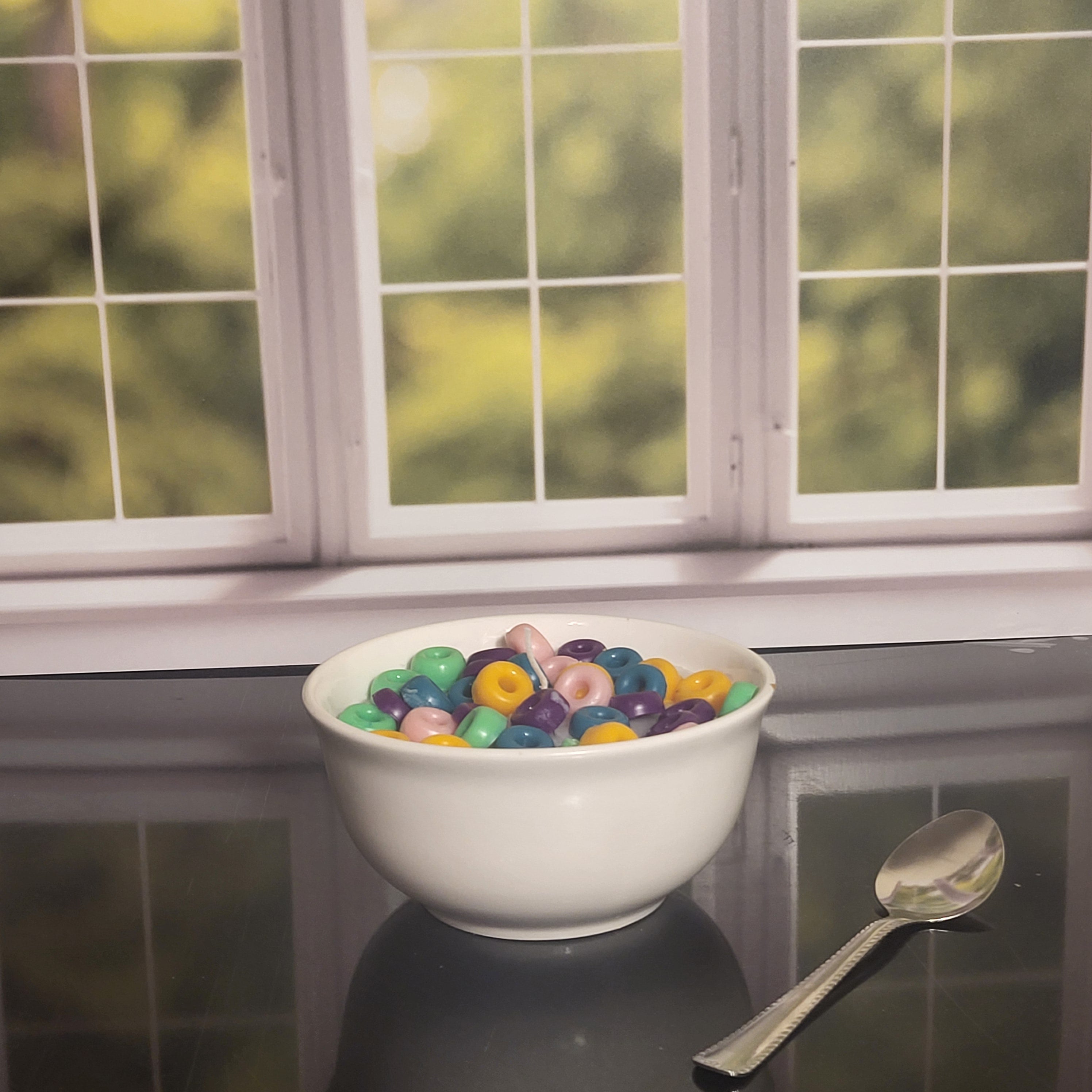 Fruit Loops Candle Bowl