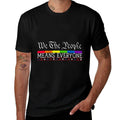 We The People Means Everyone US Constitution LGBT Pride Polyester Blend T-Shirt
