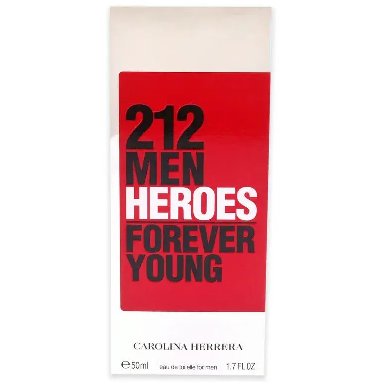 212 Heroes Forever Young By Carolina Herrera For Men 1.7oz EDT Spray
