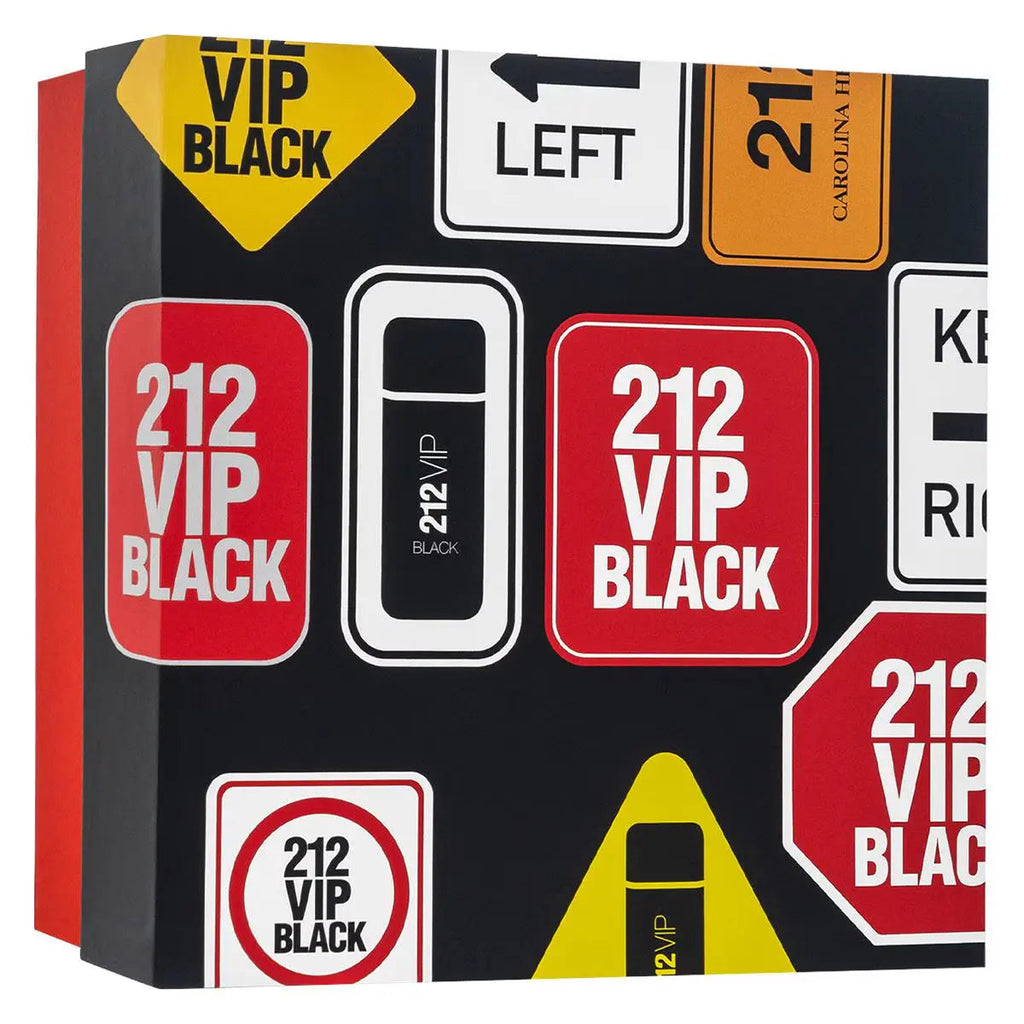 212 Vip Black By Carolina Herrera For Men 2Pcs Set EDP Spray