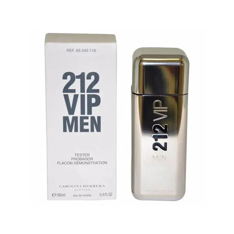 212 Vip Men By Carolina Herrera For Men 3.4oz EDT Spray (TESTER)