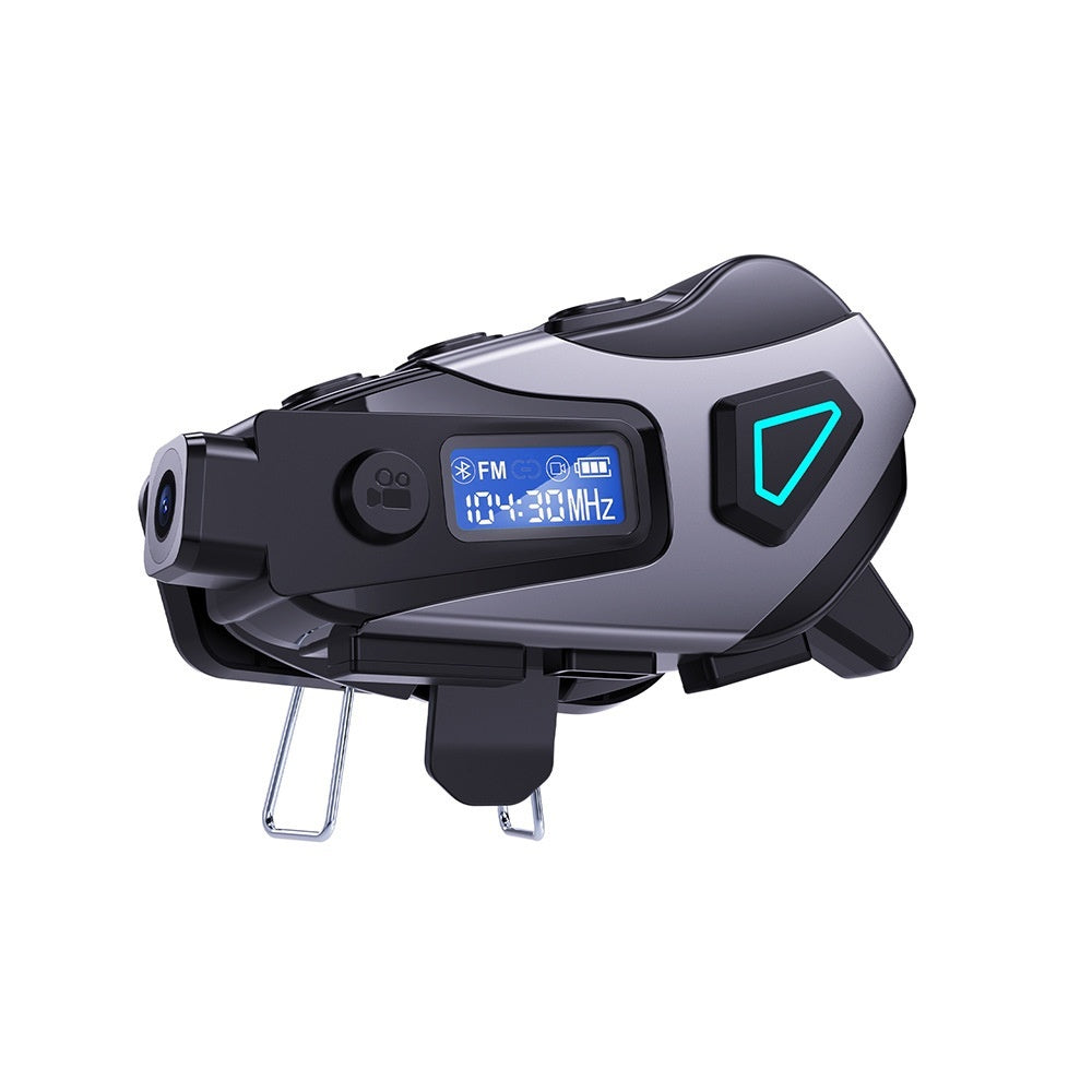 Bluetooth Helmet Headset For Listening To Music While Riding A Motorcycle
