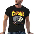 Opossum Skateboard Trasher Funny Possum Skater Men Boys Kids Breathable T-Shirt