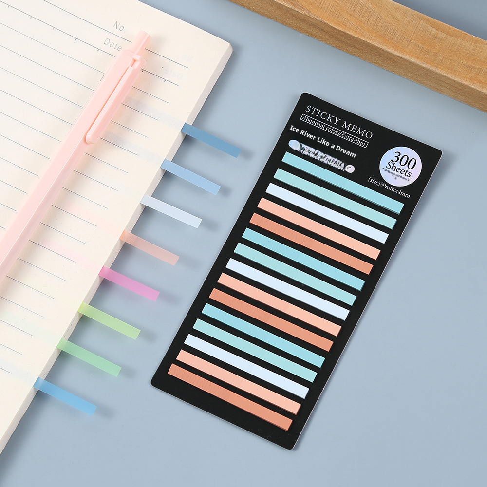 Translucent ultra-thin Post-it Sticket-Glacier Like a Dream-pet-1 Board