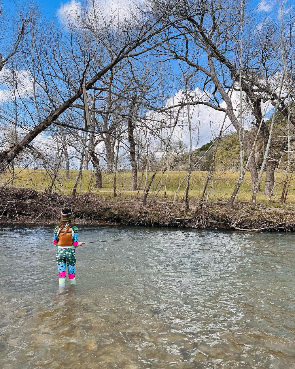Kid Rainbow Trout Fishing Shirt (2T-7)