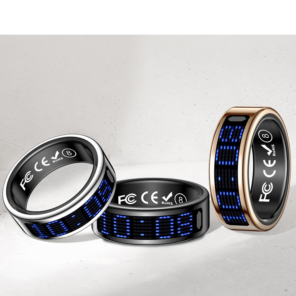Smart Ring For Step Counting Heart Rate Blood Oxygen And Sleep Tracking