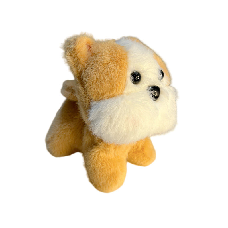 Cute Plush Little Puppy Earphone Case For Fall And Winter