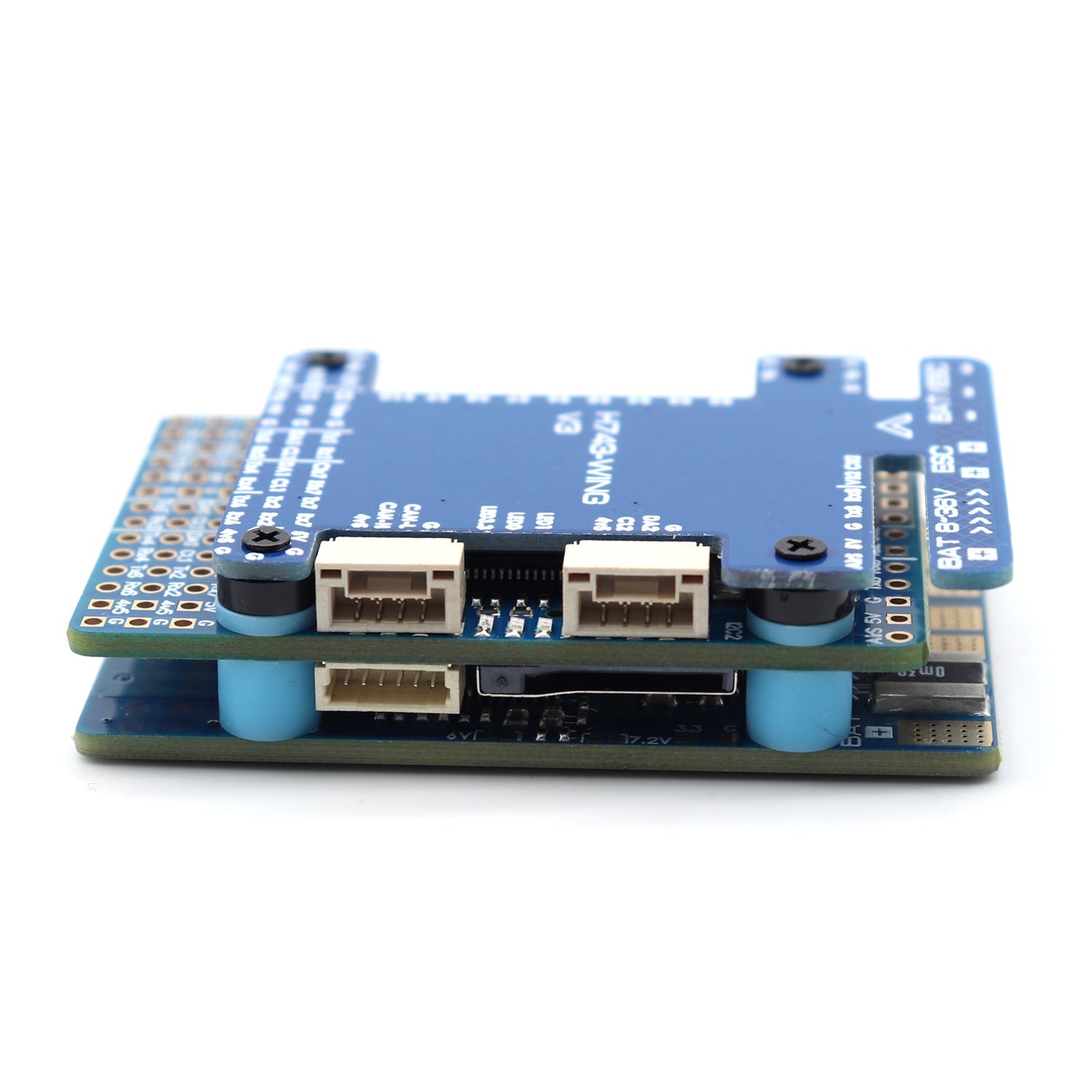 Dual Gyroscope Flight Control Supports Dual Generators And Dual Cameras