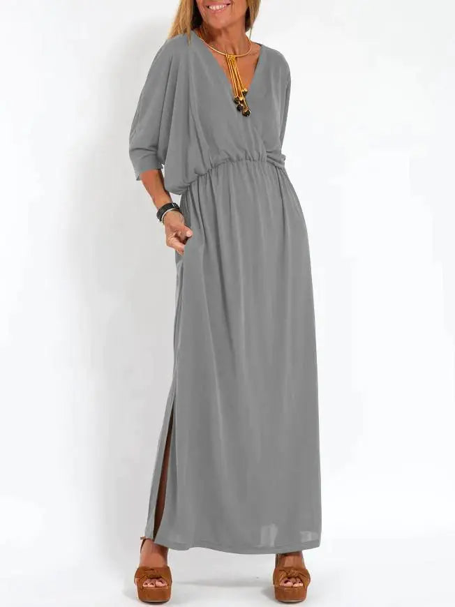 V-Neck Maxi Dress
