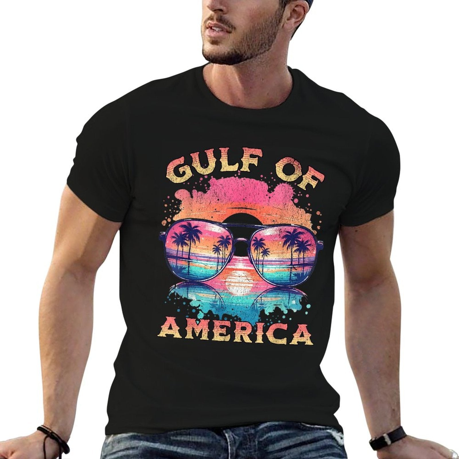 Vintage Gulf Of US America Retro Classic T-Shirt