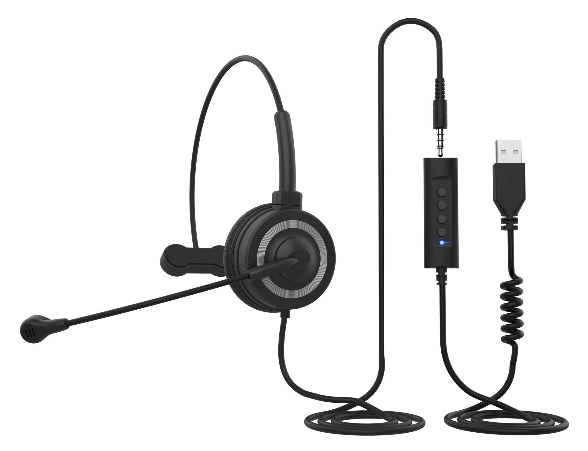 Unilateral Business Telemarketing Customer Service Bluetooth Headset