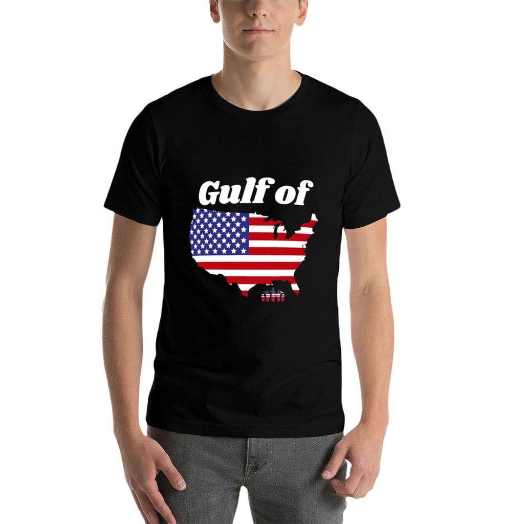Gulf of United States of America Fade-proof Color T-Shirt