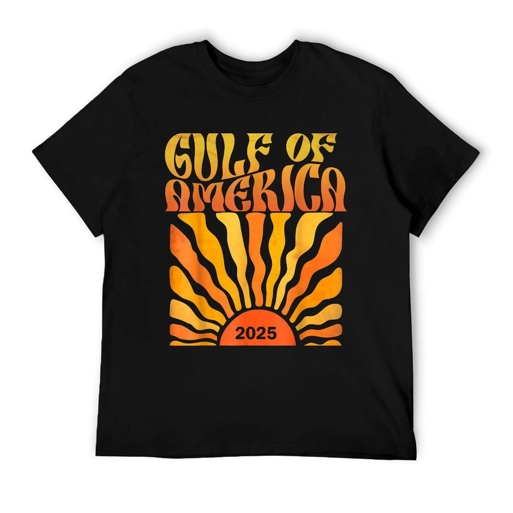 Retro Vintage Gulf Of US America 2025 American Gifts Odor-resistant T-Shirt