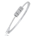 925 Silver Full Diamond Gold Plated Bracelet