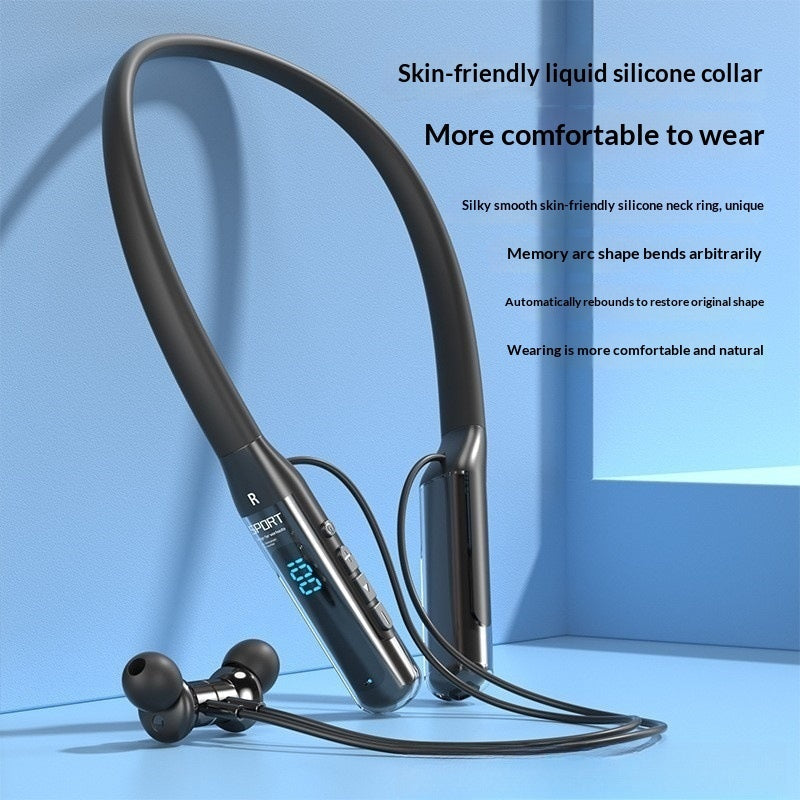 Wireless Neckband-style Multi-functional Stereo Smart Noise-canceling Sports Headphones