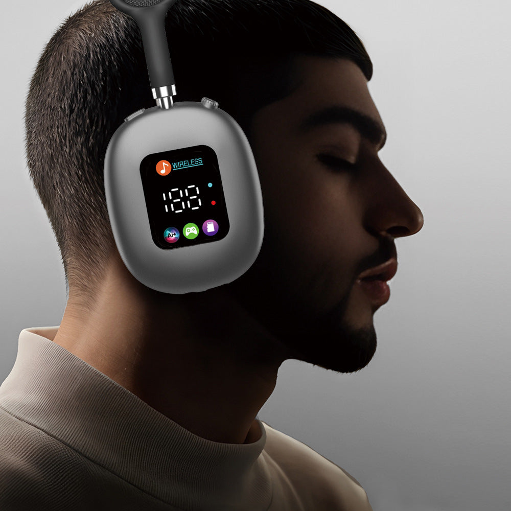 MAX600 Private-Model New Wireless Bluetooth Headset With Digital Display Screen