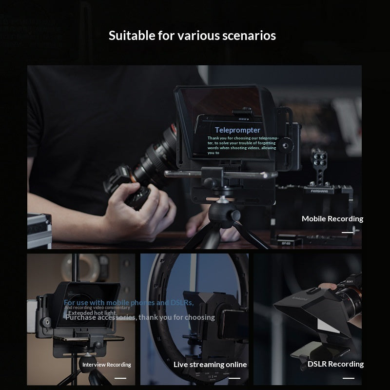 General-purpose Live Speech Teleprompter