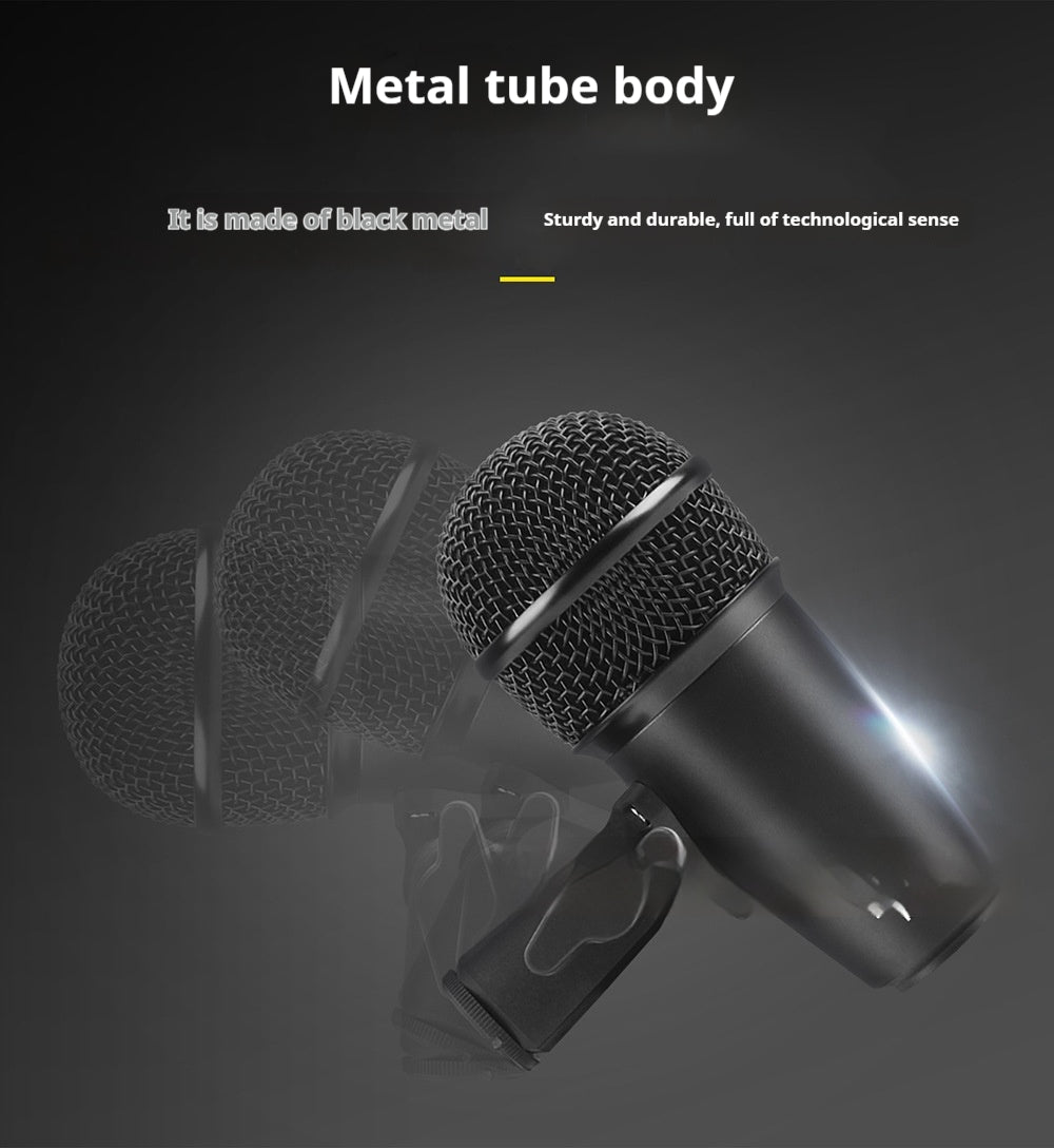 Performance Drum And Percussion Microphone Recording Sound Quality Speaker Microphone